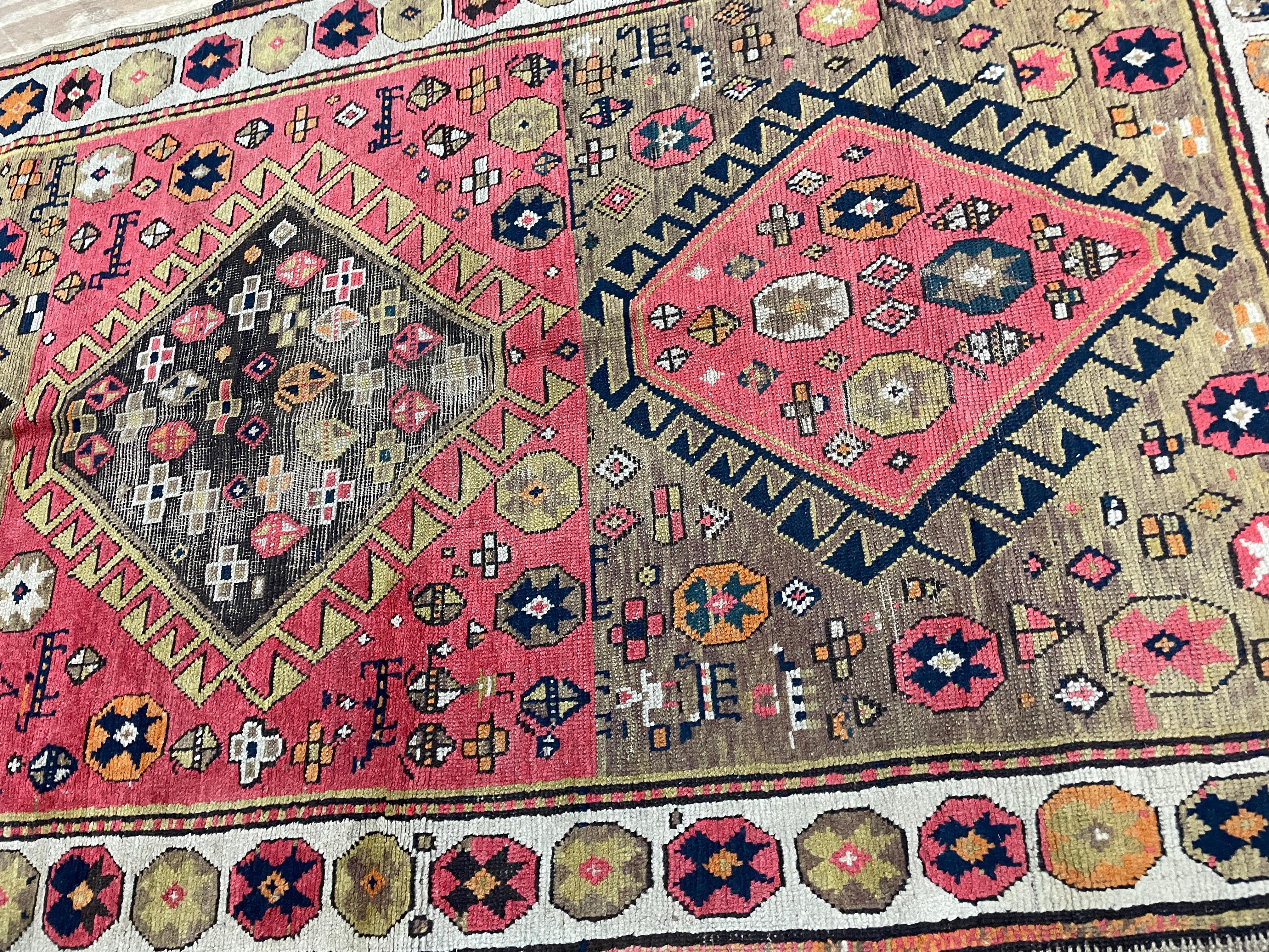 Antiker türkischer Kelim Flachgewebe, um 1900 AS IS (Stammeskunst) im Angebot