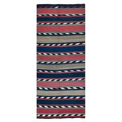 Antique Turkish Kilim Flat weave, c-1900's AS IS