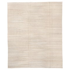 Antique Turkish Kilim, Natural Ivory, circa 1930s
