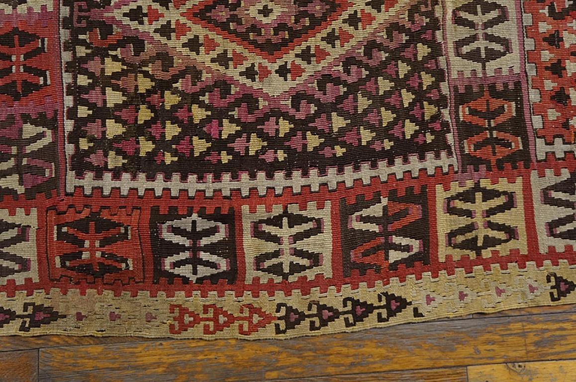 19th Century Turkish Sivas Flat-Weave ( 9'6