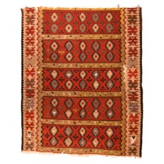 Antique Turkish Kilim Rug