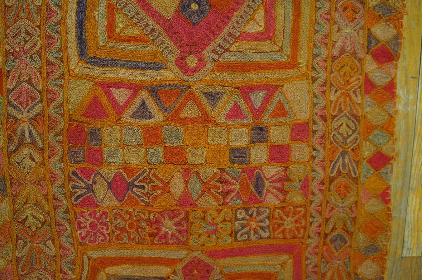 Bordado árabe marismeño de los años 70 ( 5' 3'' x 8' - 160 x 245 cm ) 5