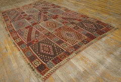 19th Century Turkish Sivas Kilim ( 6'4" x 11'4" - 193 x 345 )
