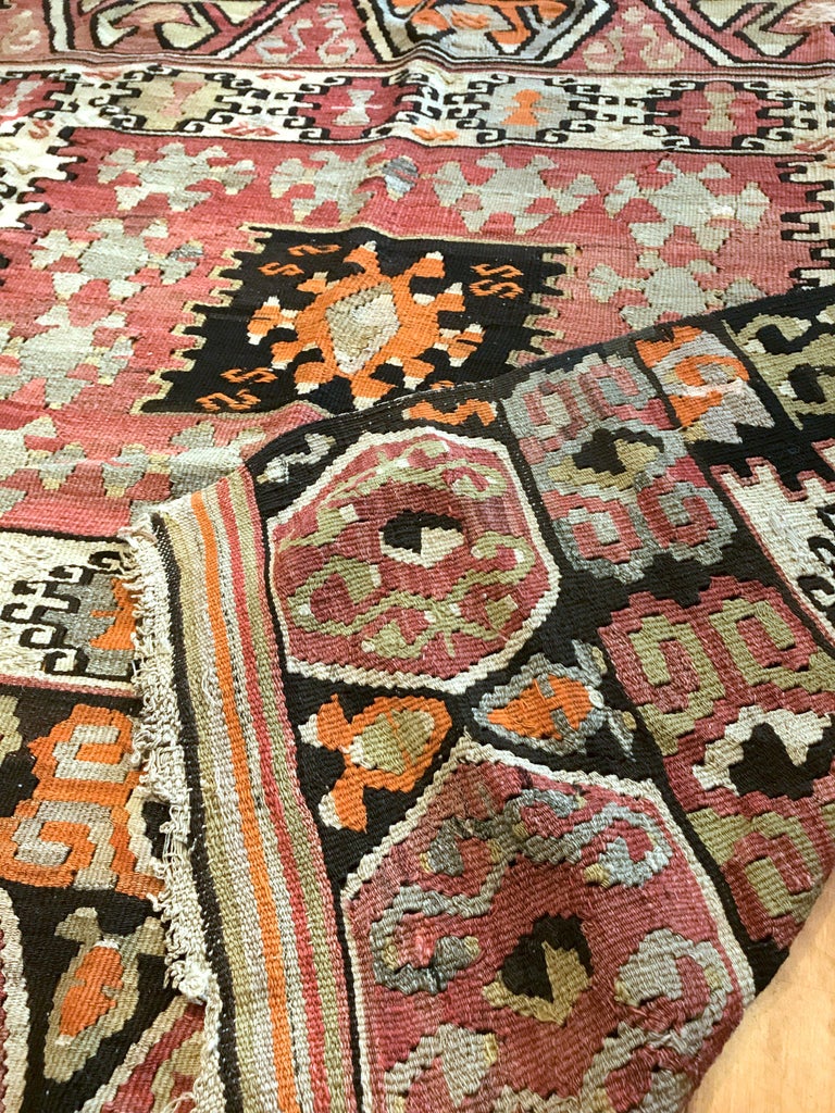 Antique Turkish Kilim Rug For Sale at 1stDibs