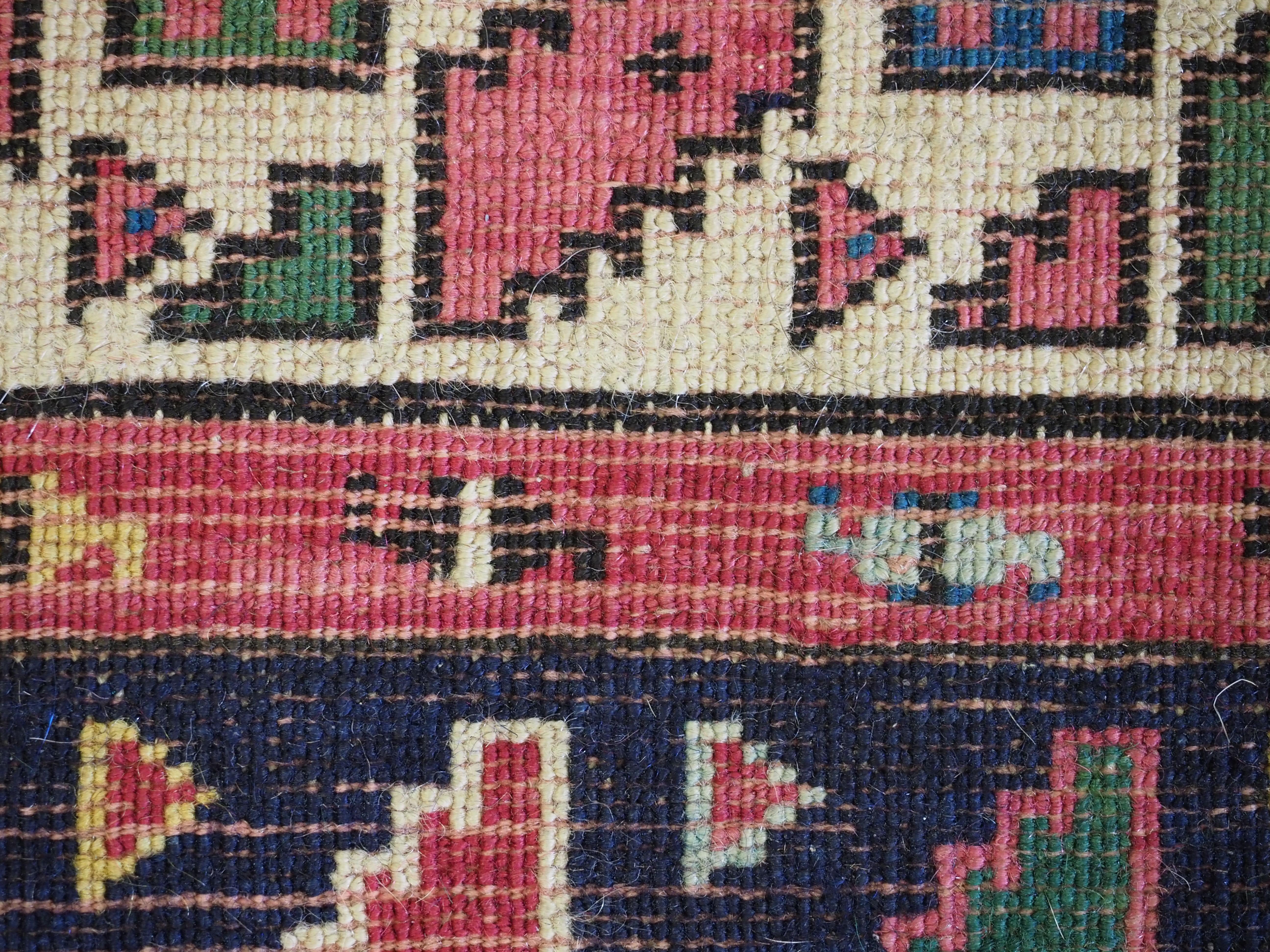 Antique Turkish Kirsehir Prayer Rug, Superb Colour, 2nd Half 19th Century For Sale 7