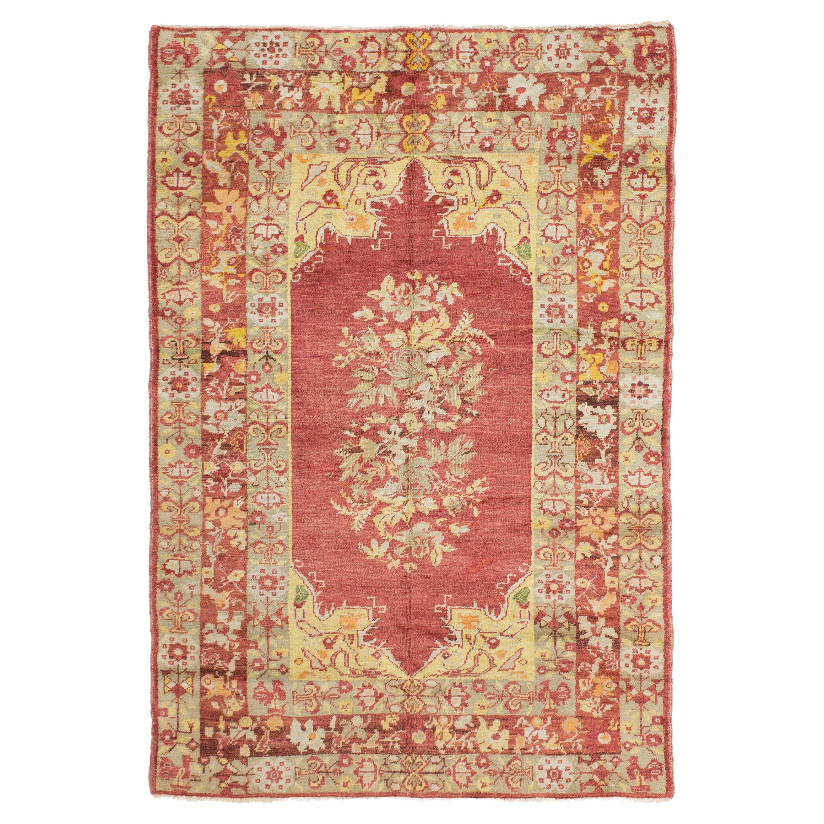Antique Turkish Kirshehir Rug