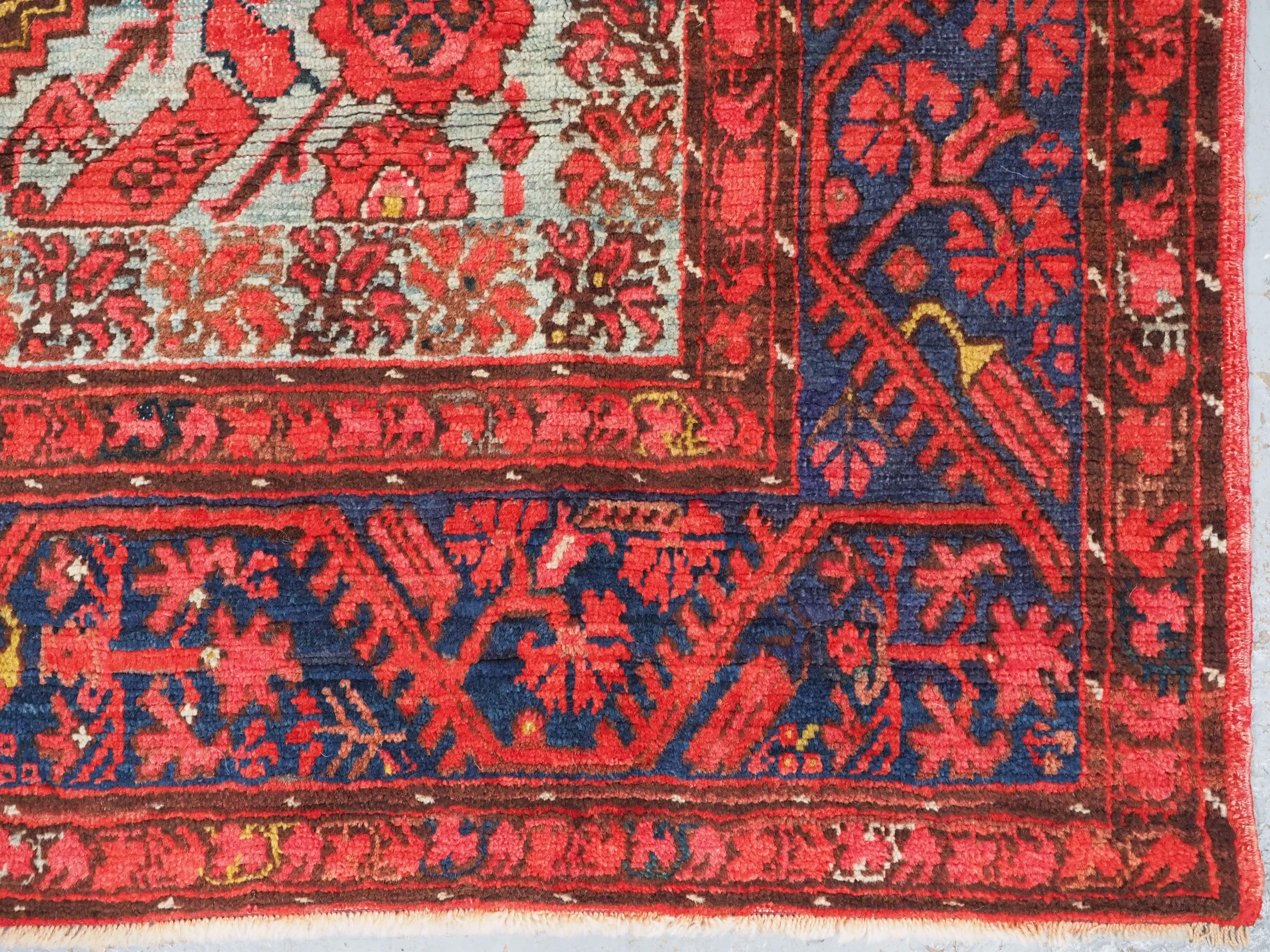  Antique Turkish Komurcu Kula rug of traditional desiign.  Circa 1900. For Sale 7