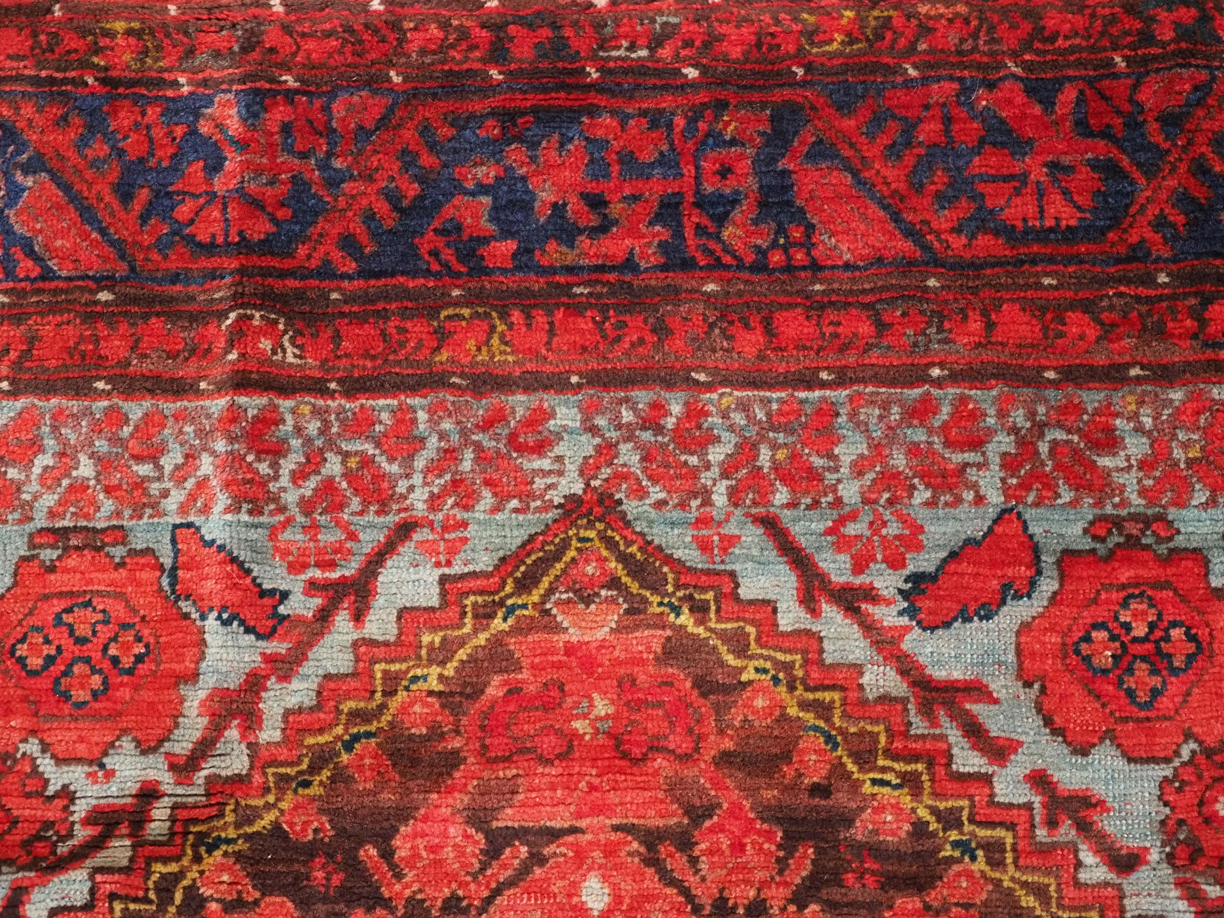  Antique Turkish Komurcu Kula rug of traditional desiign.  Circa 1900. For Sale 3