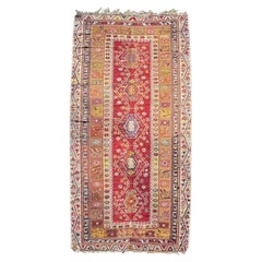 Antique Turkish Konya Kilim Rug, Early 20th Century