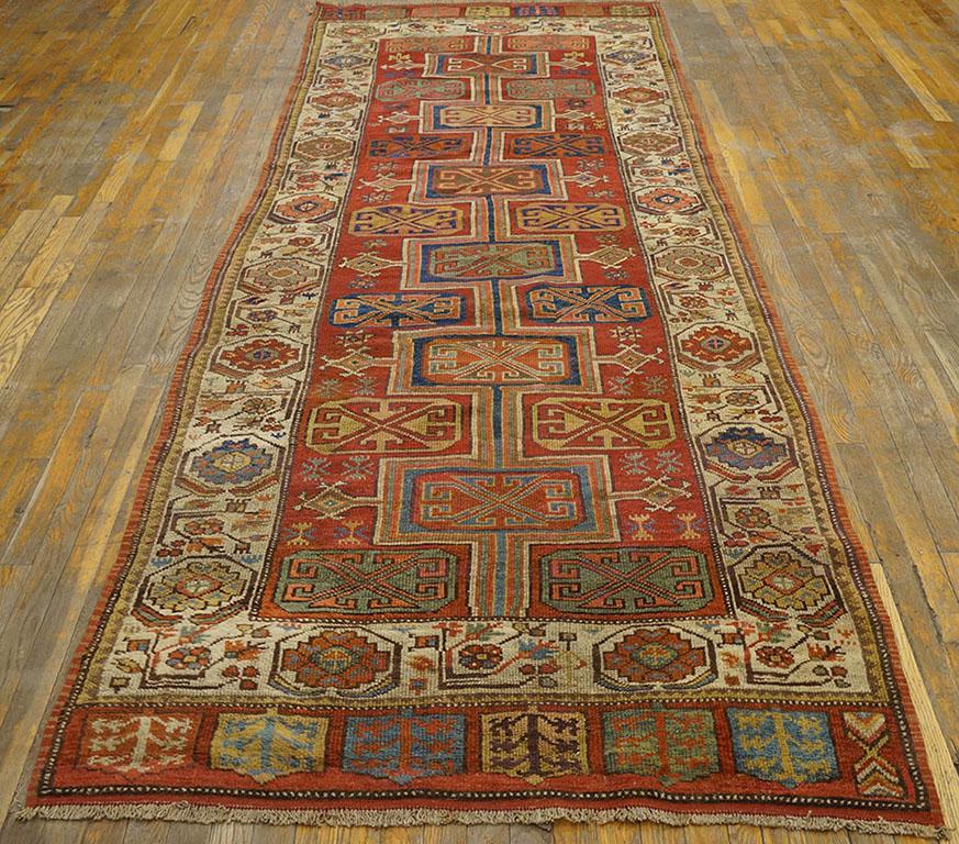 Antique Turkish Konya rug, size: 4'3