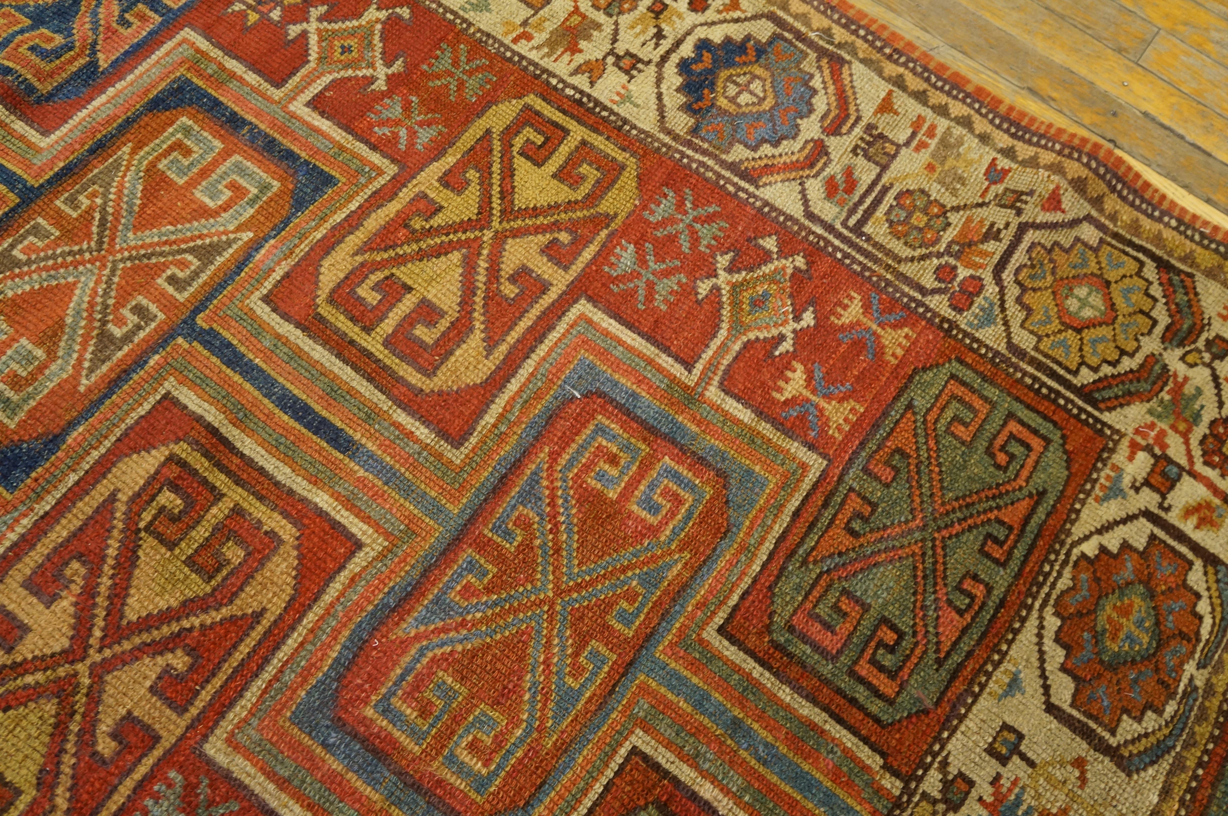 Mid-19th Century Turkish Anatolian Konya Runner Carpet (4'3