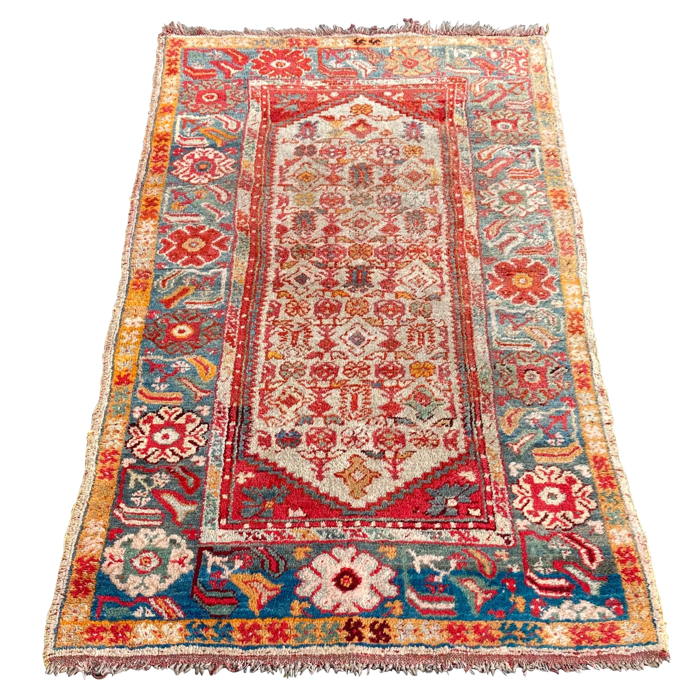 Antique Turkish Kula Rug For Sale
