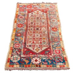 Antique Turkish Kula Rug