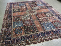 Antique Turkish Kula rug of traditional 'Persian garden' design.  Circa 1900.