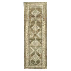 Antiker türkischer Teppich im Malayer-Design 