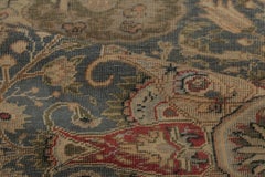 Antique Turkish Medallion Rug with Ornate Intricate Vinery - Rug & Kilim