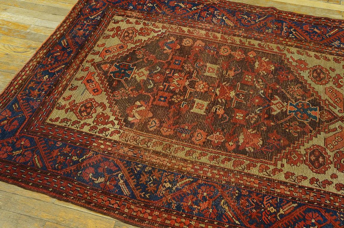 Late 19th Century 19th Century Turkish Anatolian Kula Carpet ( 4'6'' x 5'6'' - 137 x 168 ) For Sale