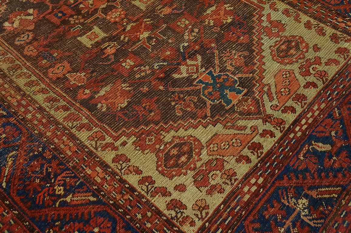 19th Century Turkish Anatolian Kula Carpet ( 4'6'' x 5'6'' - 137 x 168 ) For Sale 2