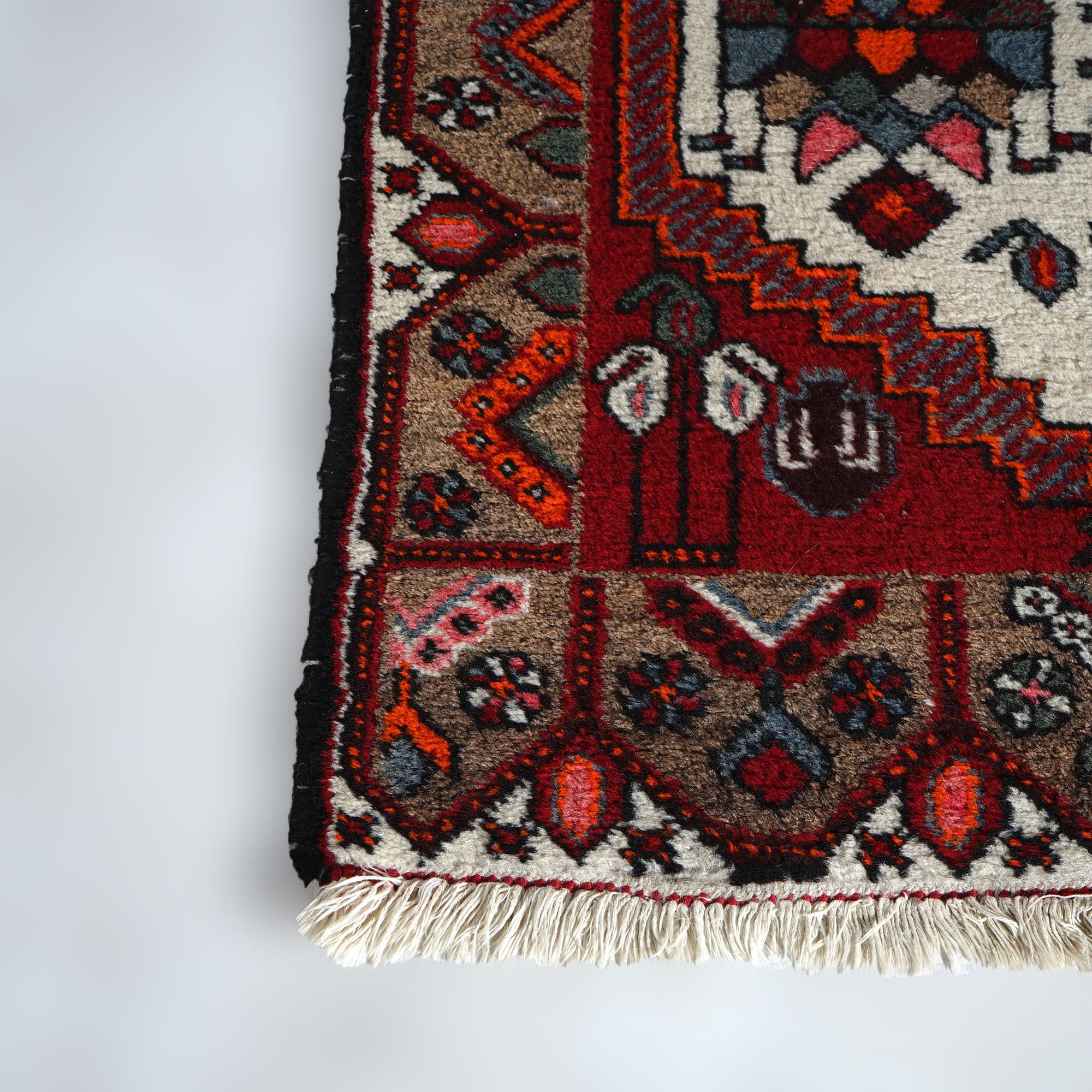 Antique Turkish Oriental Wool Rug Circa 1930 14