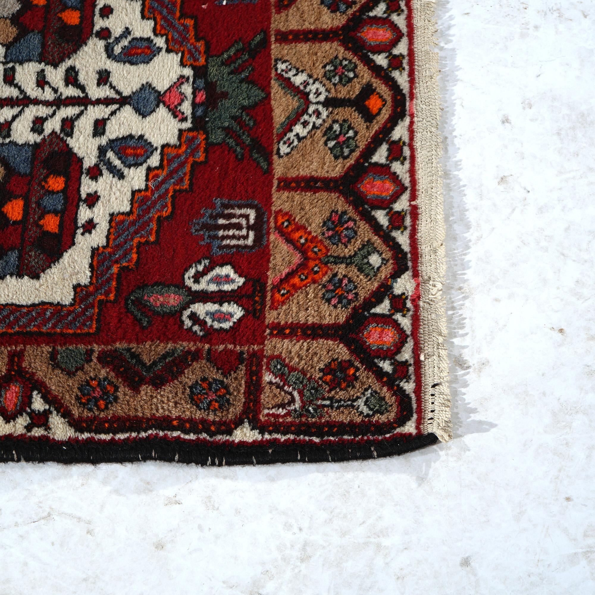 Antique Turkish Oriental Wool Rug Circa 1930 For Sale 1