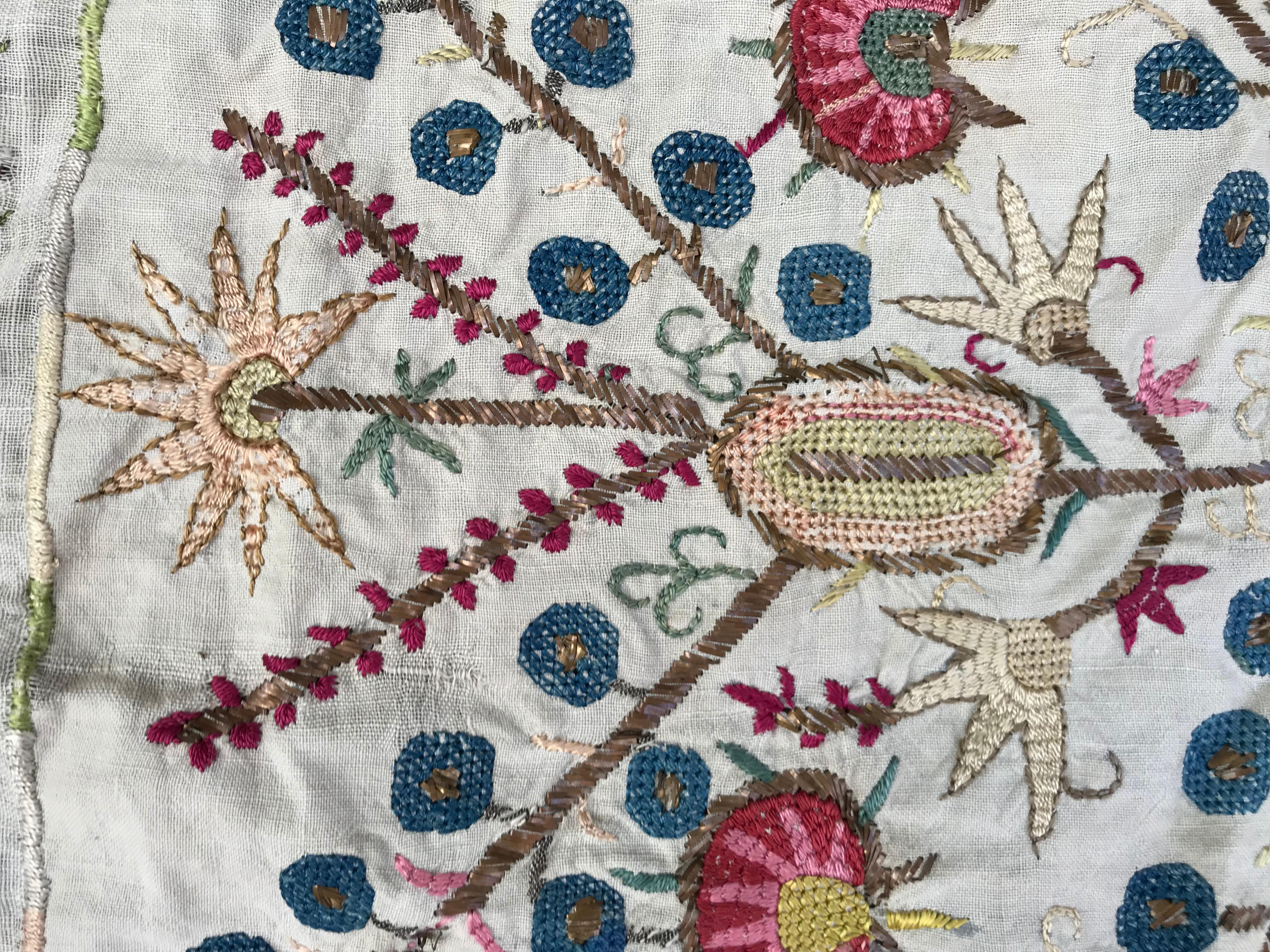 Antique Turkish Ottoman Embroidery 5
