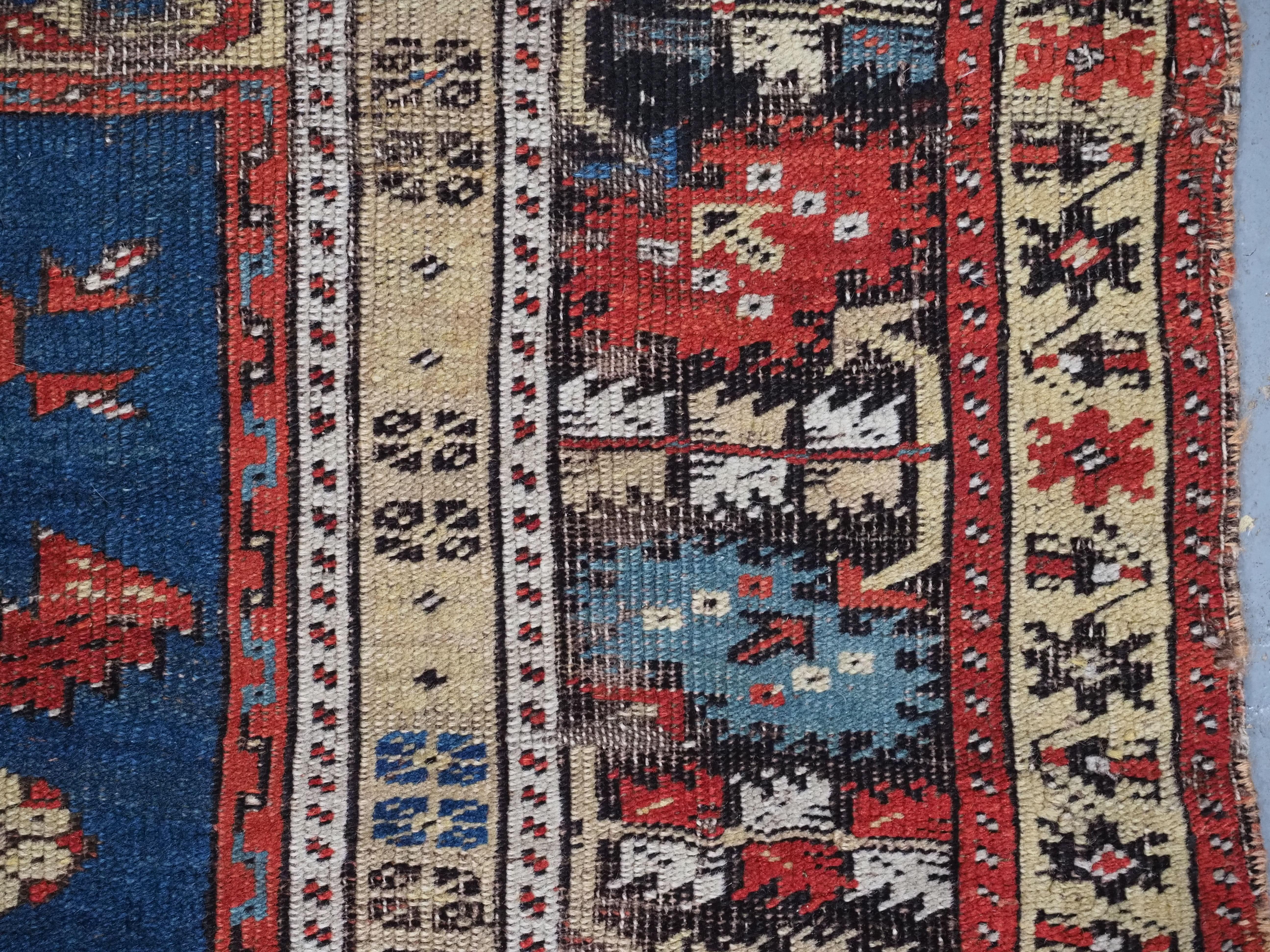 Antique Turkish Ottoman Ladik prayer rug, curca 1880. For Sale 6