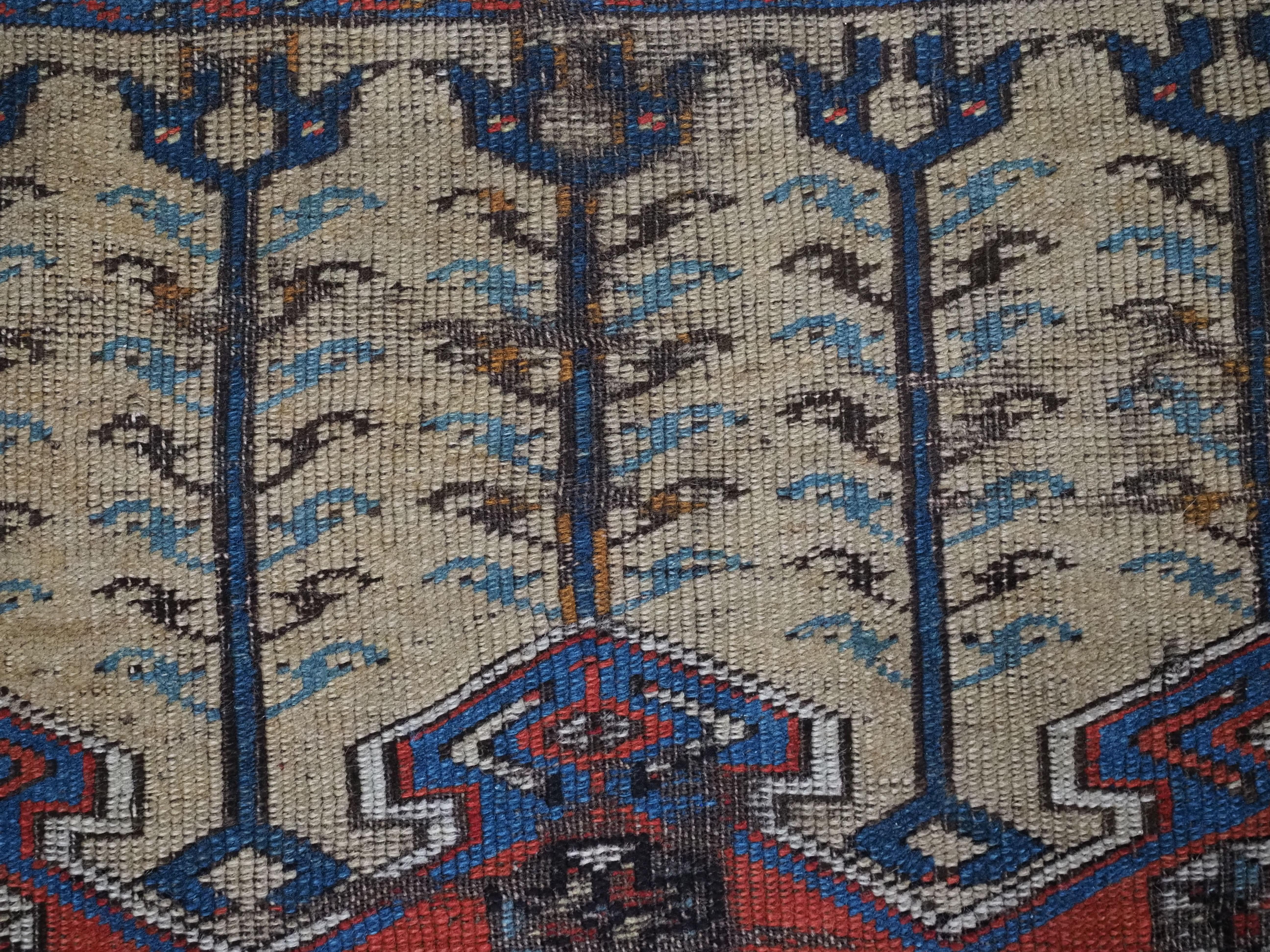 Antique Turkish Ottoman Ladik prayer rug, curca 1880. For Sale 7
