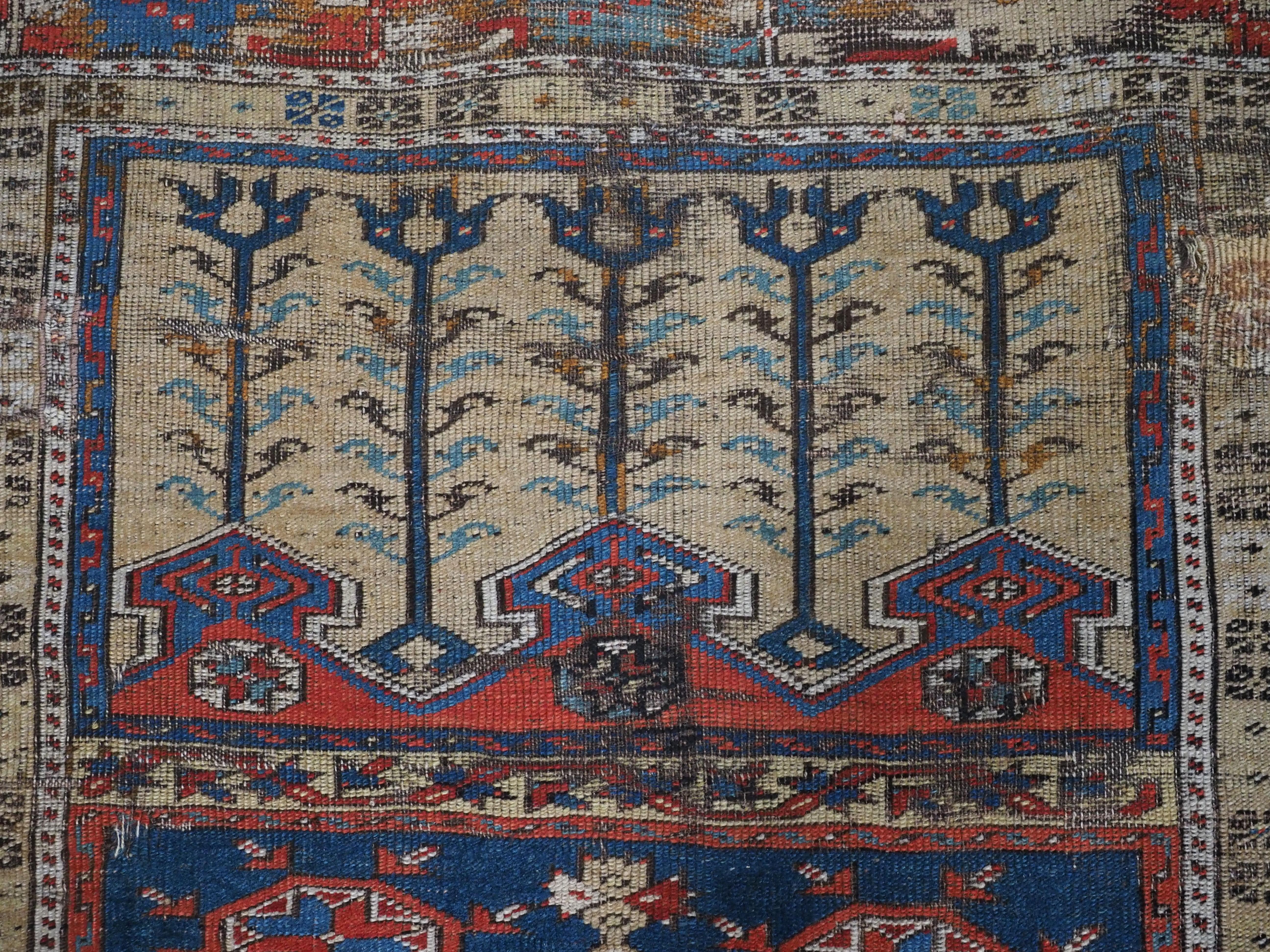 Antique Turkish Ottoman Ladik prayer rug, curca 1880. For Sale 2