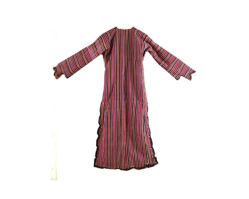 Unknown Antique Turkish Ottoman Silk Womens Robe For Sale