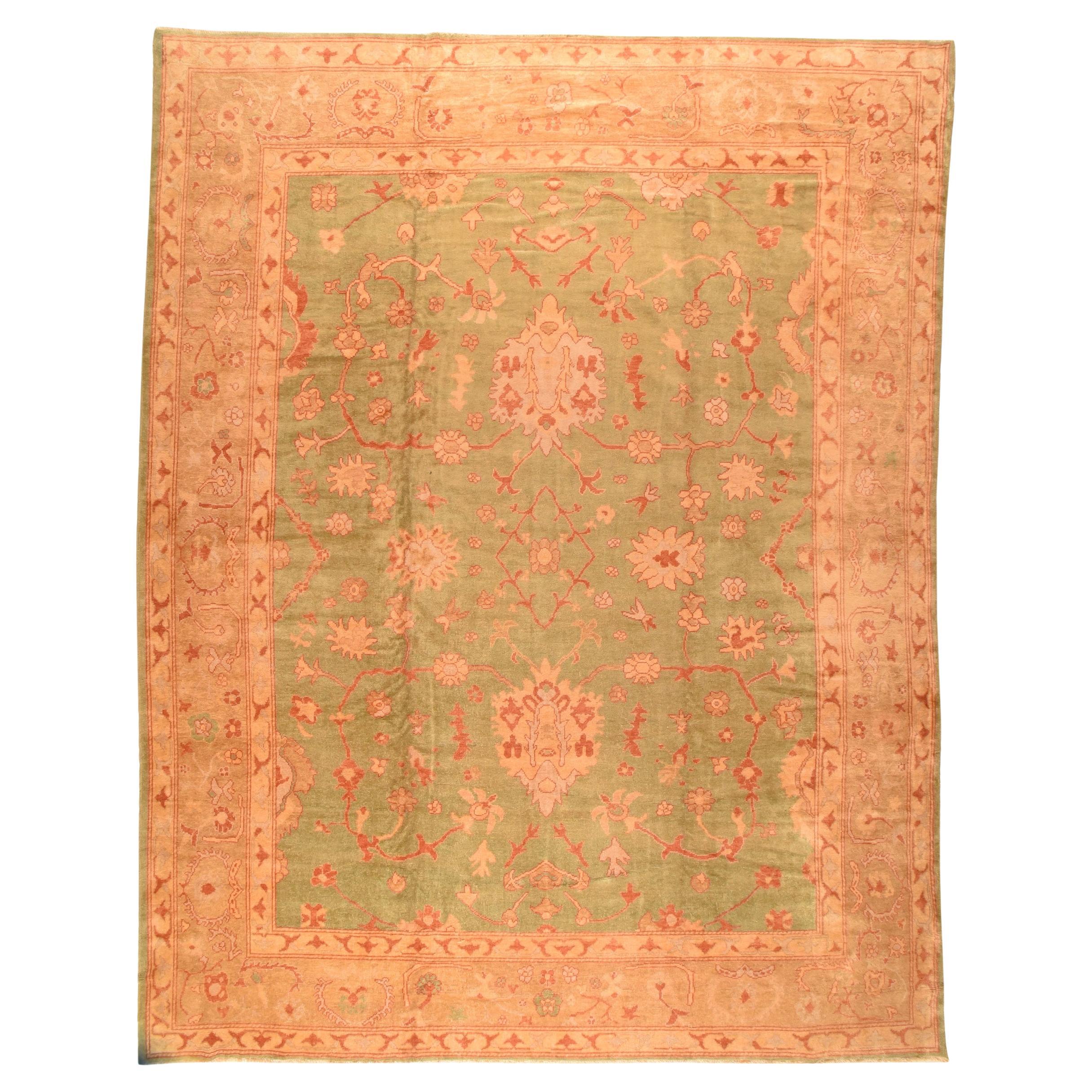 Antique Turkish Oushak 13’7” x 17’2”