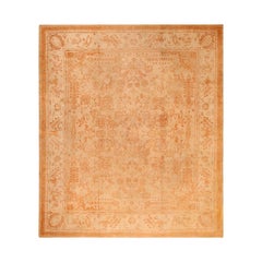 Antique Turkish Oushak Area Rug. 12 ft 10 in x 14 ft 4 in