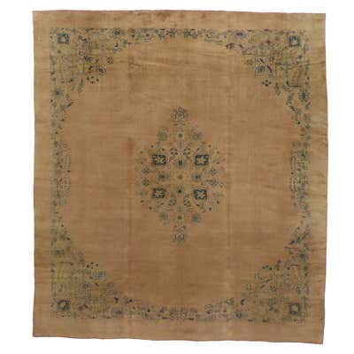 Vintage Mahal Persian Palace Size Rug with Arts and Crafts Artisan ...