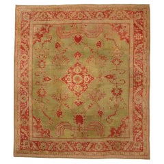 Late 19th Century Turkish Oushak Carpet with Parisian Elegance and Modern Style