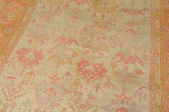 Antique Turkish Oushak Carpet