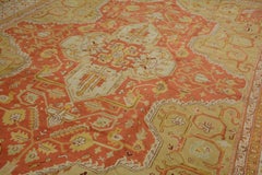 Antique Turkish Oushak Carpet