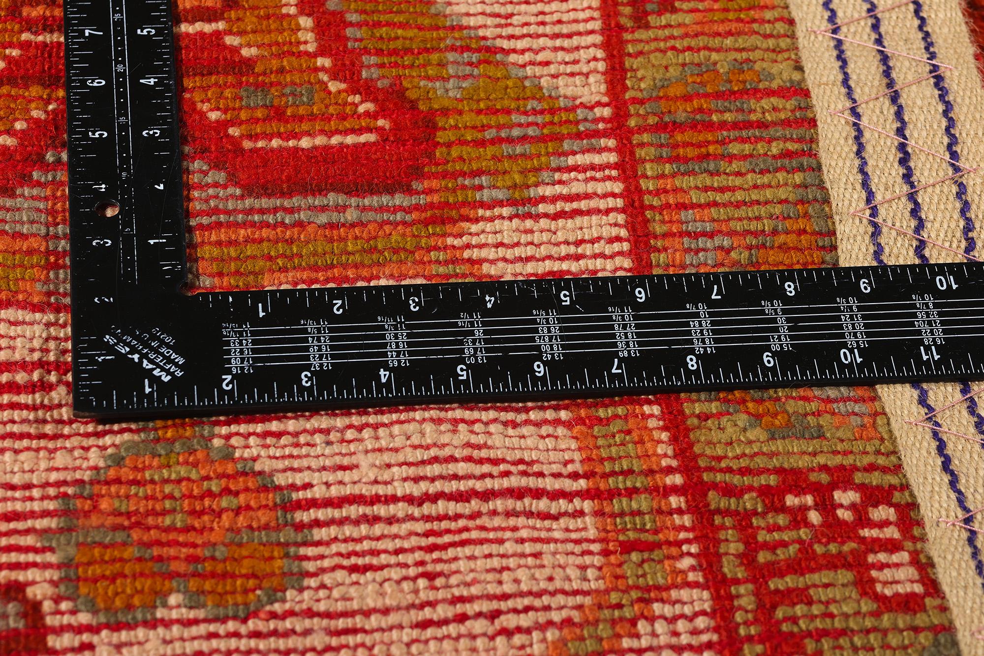 Tappeto turco Oushak del 1900 con stile moderno In condizioni buone in vendita a Dallas, TX