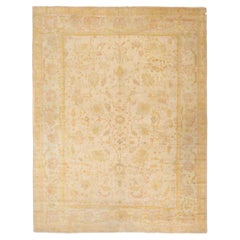Antique Turkish Oushak Carpet