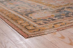 Antique Turkish Oushak Carpet, Pink Field, circa 1910s