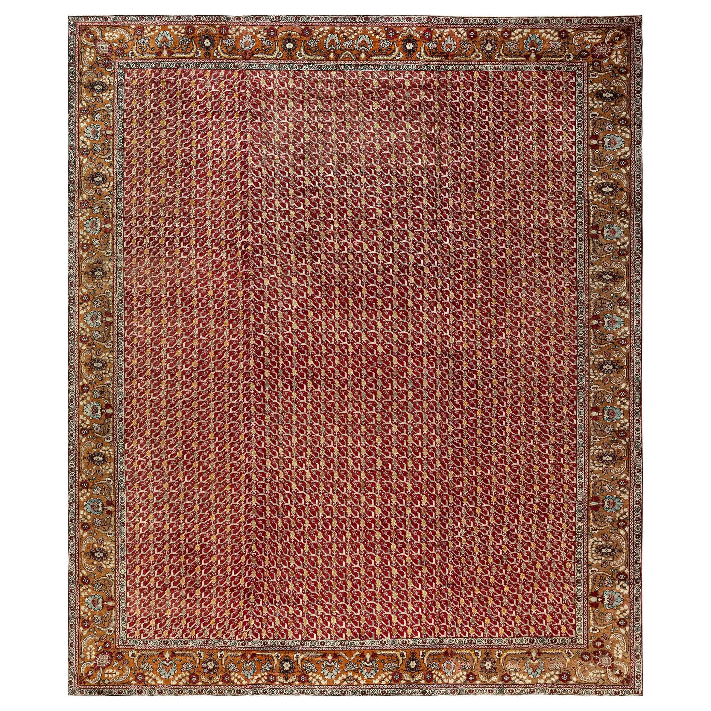 Doris Leslie Blau Collection Authentic Turkish Oushak Handmade Wool Rug