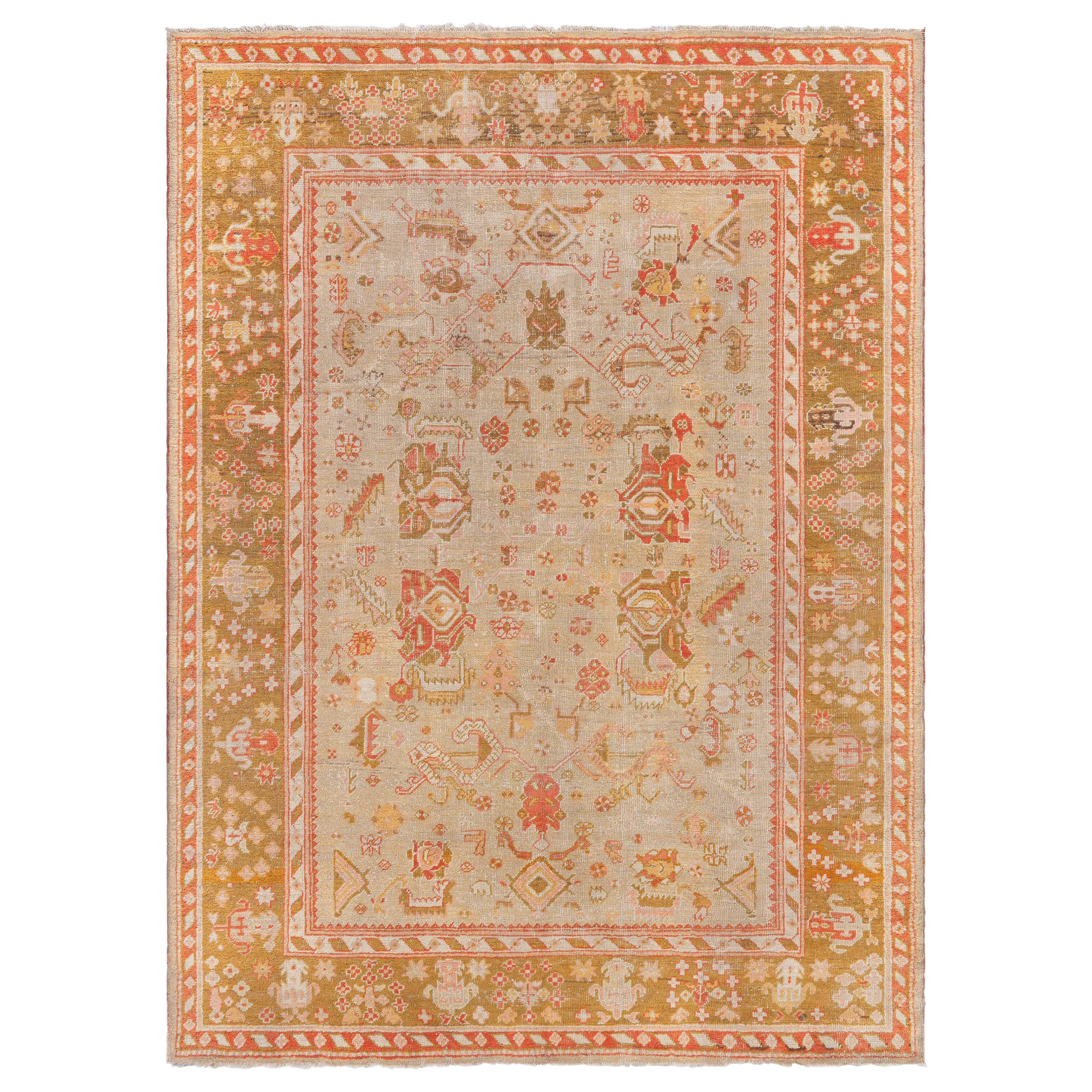 Ancienne turque Oushak Doris Leslie Blau