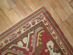 Antique Turkish Oushak Runner