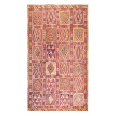 19th Century Turkish Oushak " Sivas " Flat-Weave ( 8' x 14'6" - 245 x 442 )