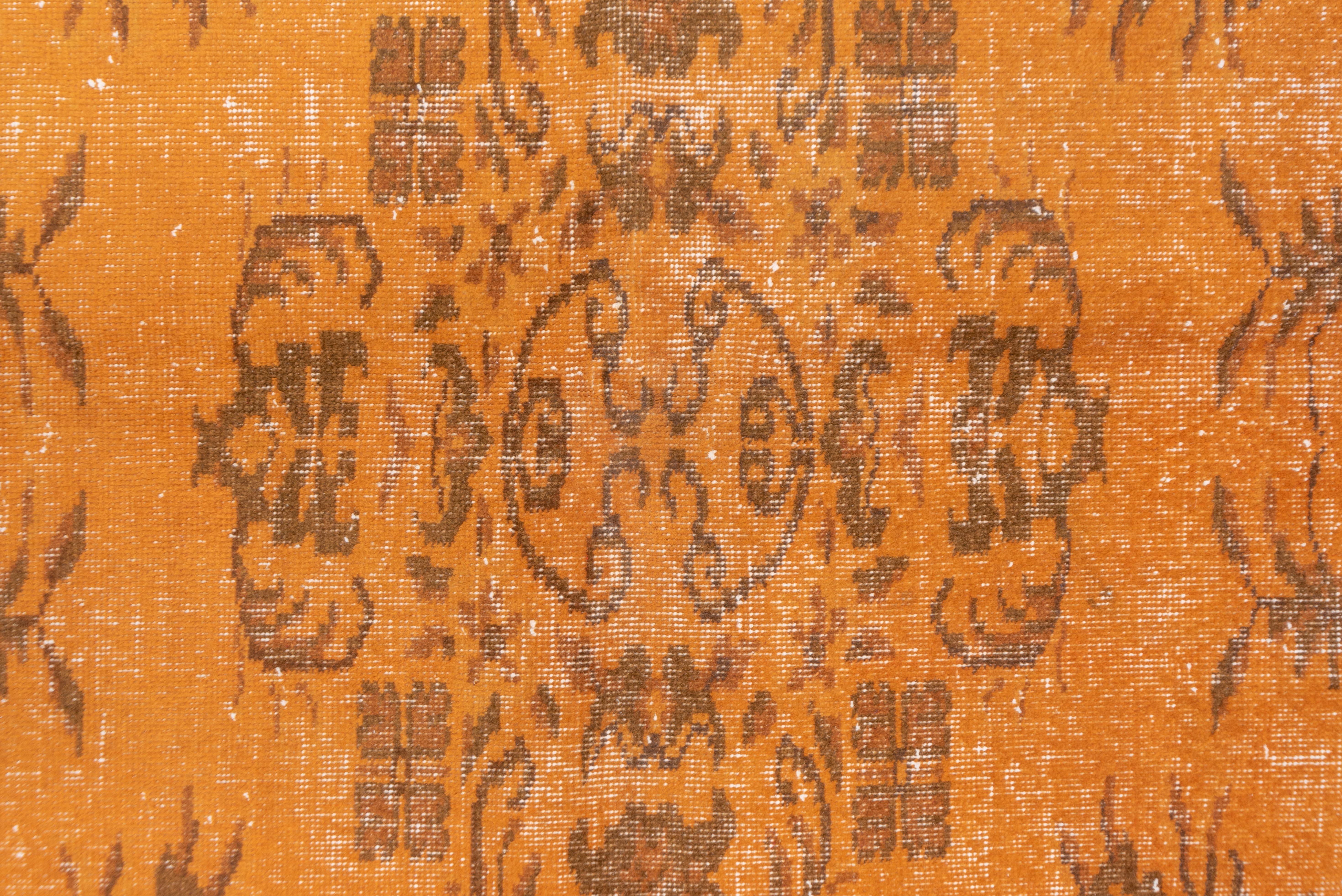 Antiker türkischer Oushak-ähnlicher Teppich  (Wolle) im Angebot