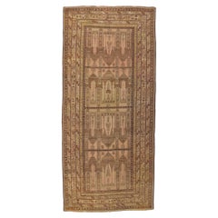 Antique Turkish Prayer Rug with Multiple Mihrabs