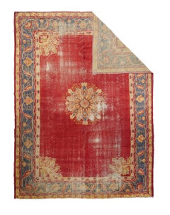 Antique Turkish Oushak Shabby Chic Rug 10'0" x 12'8''