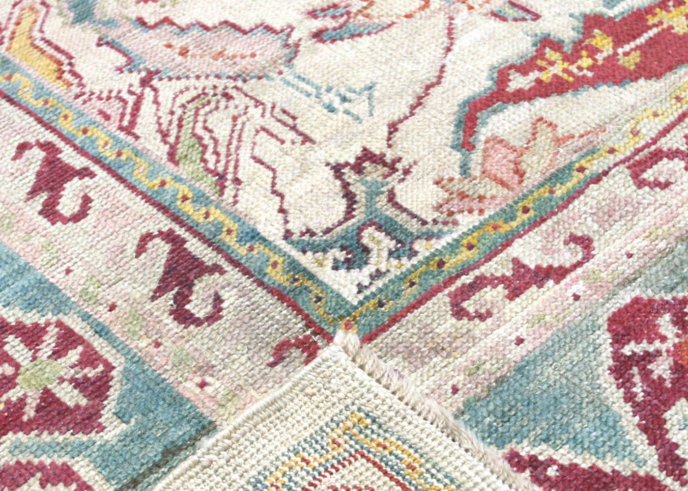 Antiker türkischer Oushak-Teppich - 10'10