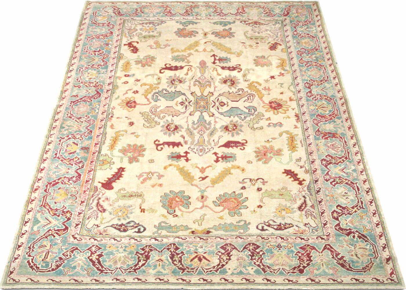 Antiker türkischer Oushak-Teppich - 10'10