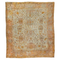 Ancien tapis turc d'Oushak 11'5 X 13'2