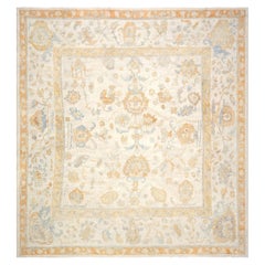 Antique Turkish Oushak Rug - 13' x 14'