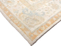 Antique Turkish Oushak Rug, 13' x 14'